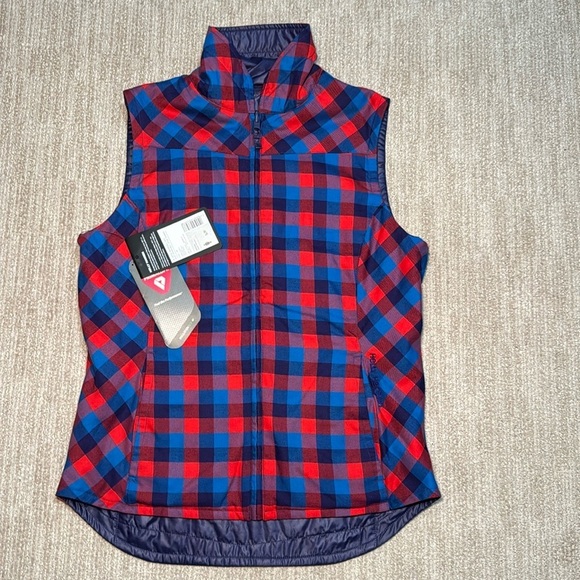 Helly Hansen Women's Size S Purple/Red/Blue Jotun Insulated Reversible Vest - Picture 5 of 13